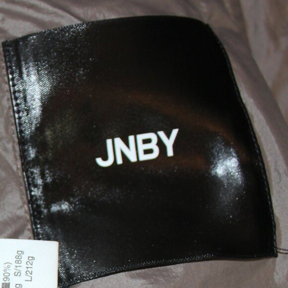 JNBY hoodie down light wear brown oversize puffer jacket size XS/Small - Picture 5 of 7